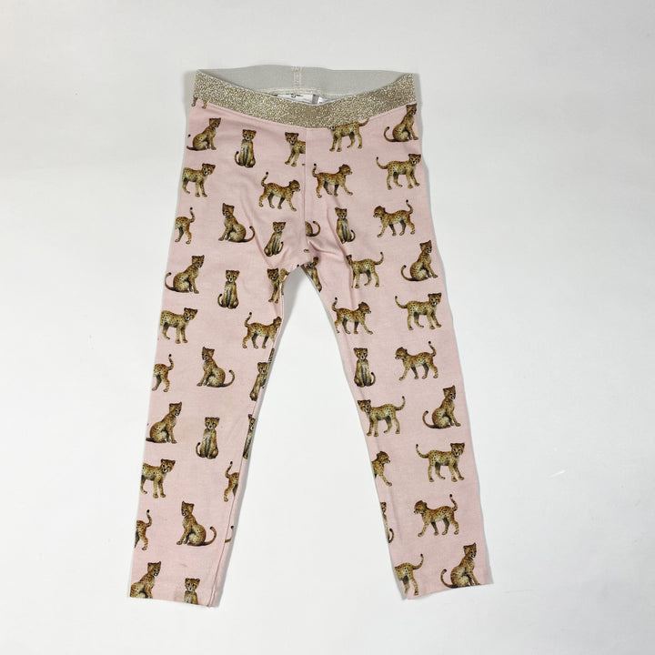 H&M x K. Kijak cheetah leggings 104/3-4Y