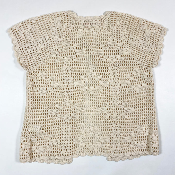 Bonpoint crochet top 6Y 3