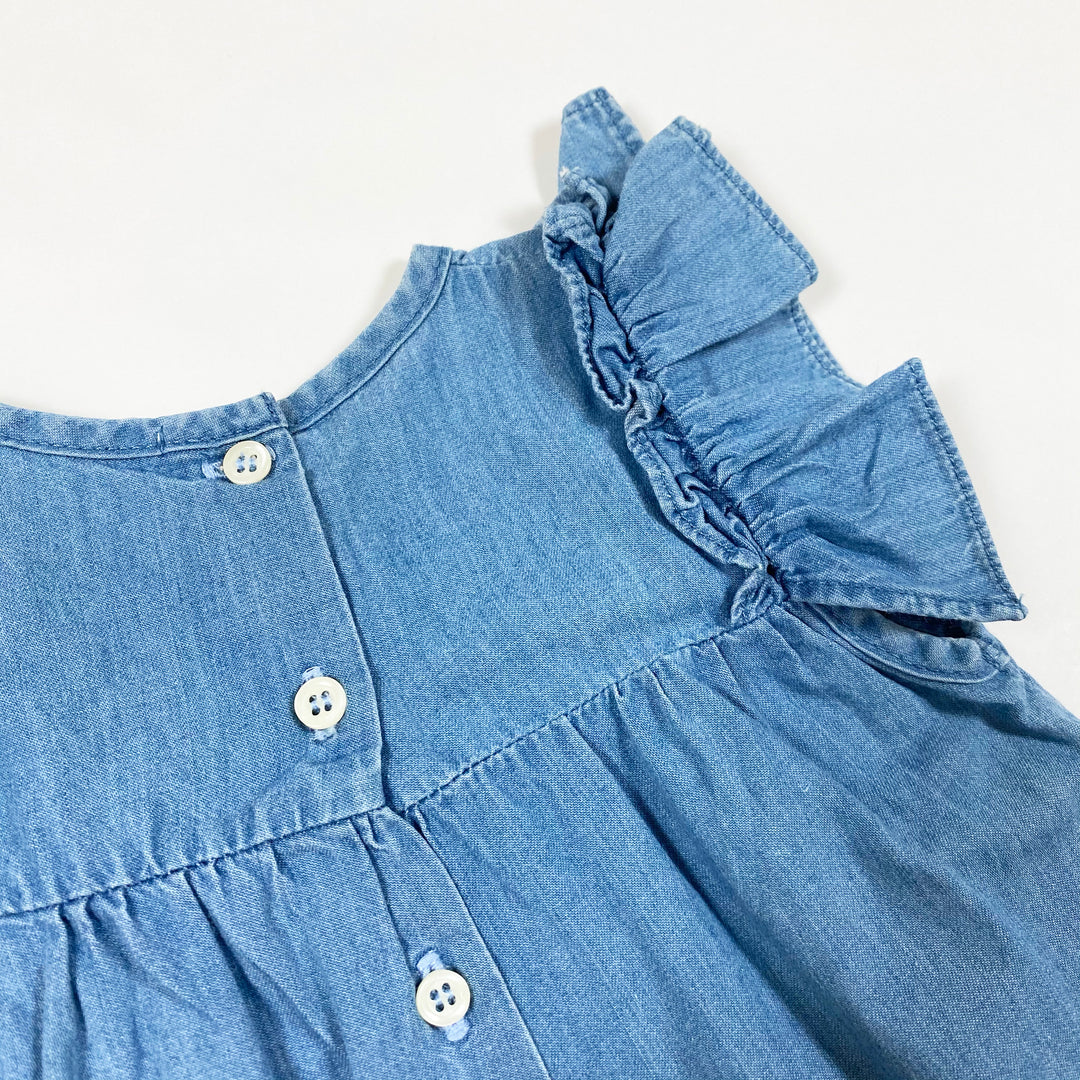 Louis Louise blue ruffle blouse  Second Season 18M