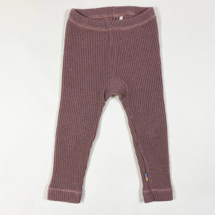 Joha berry merino knit leggings 80