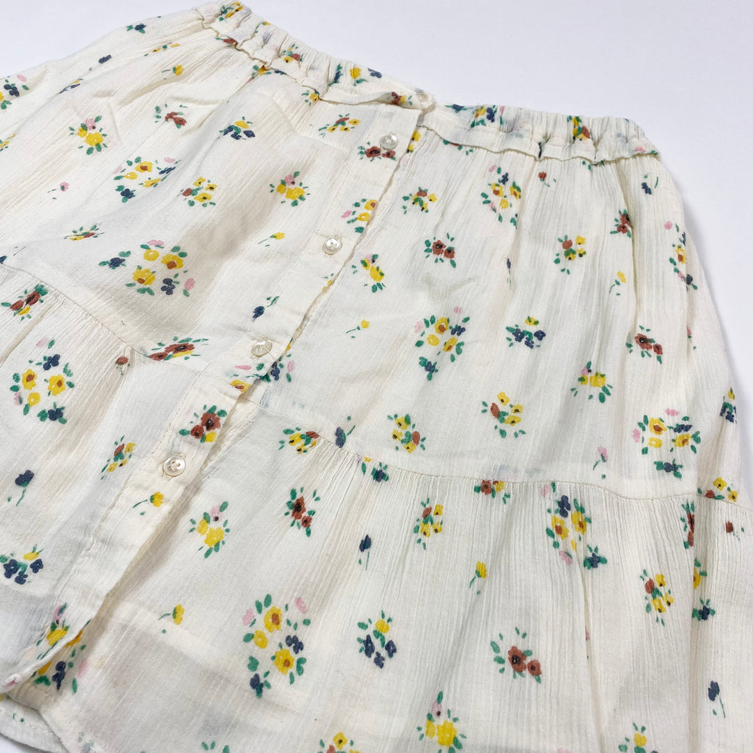 Emile et Ida off-white flower skirt 4A 2