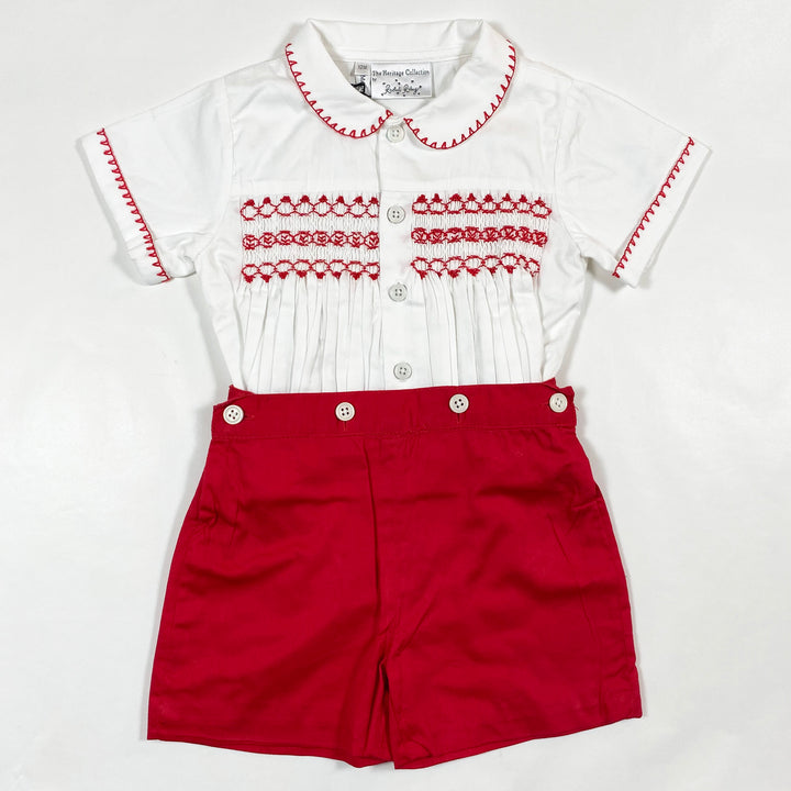 Rachel Riley Prince George short set 12M 1