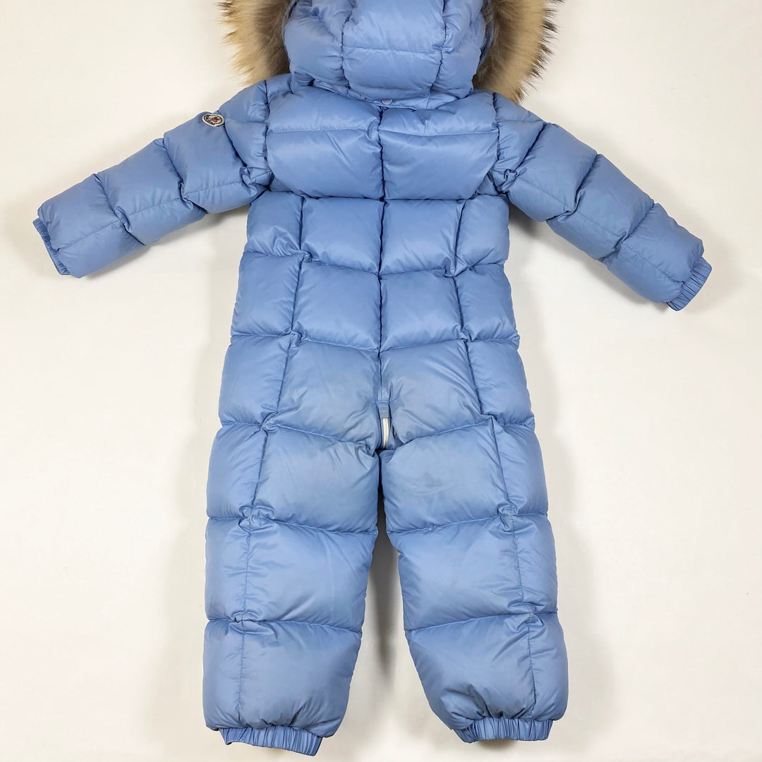 Moncler baby blue winter overall 2A/92