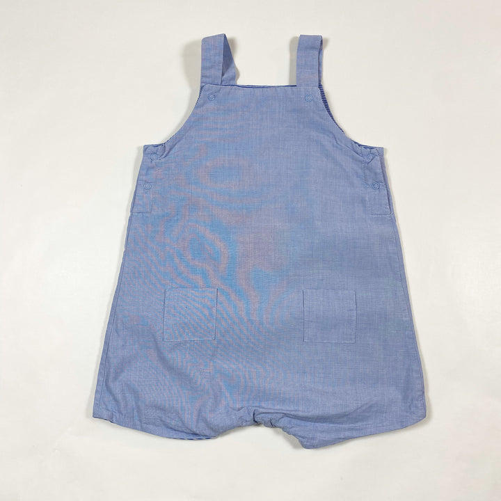 Petit Bateau light blue romper 12M/74 1