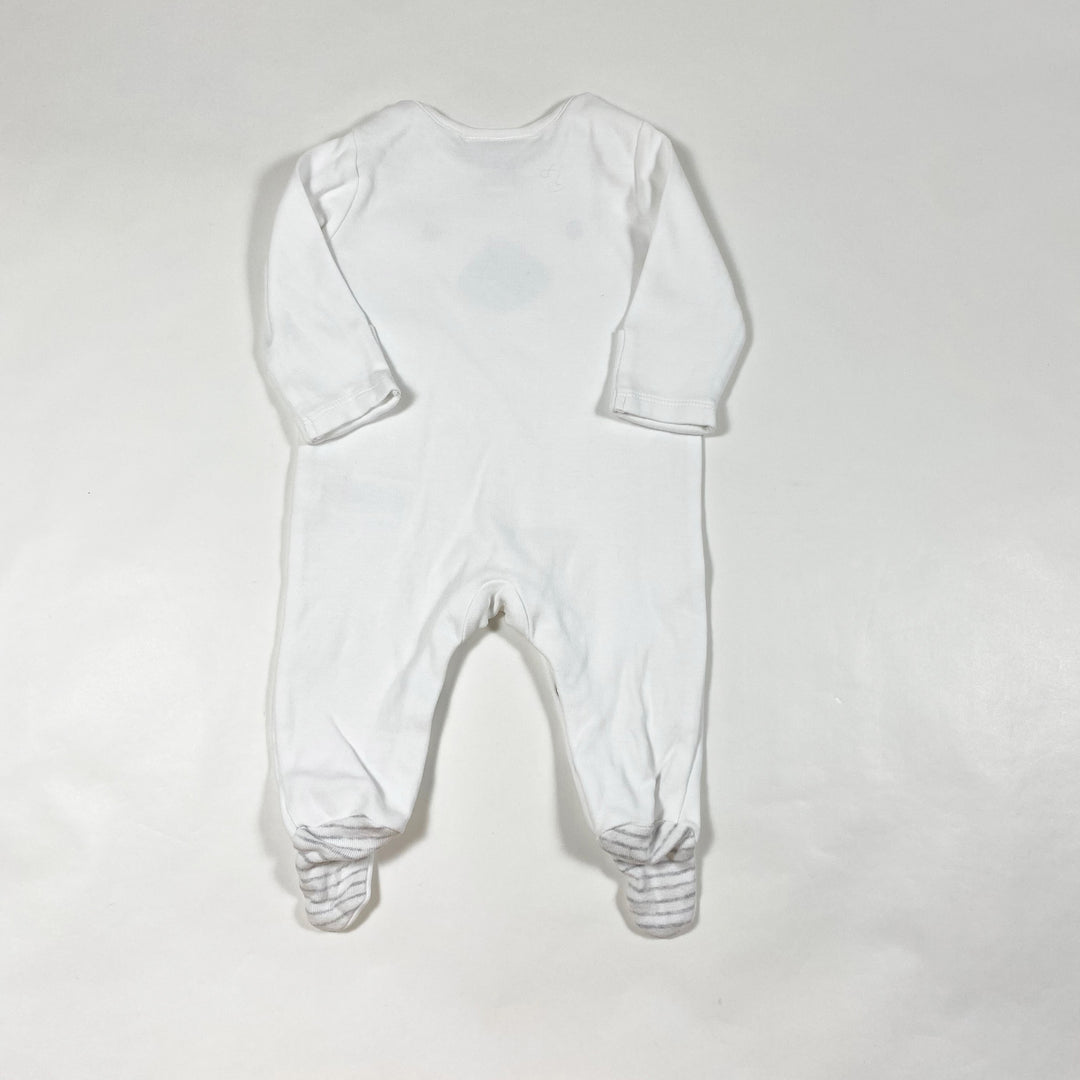 The Little White Company white bear pyjama NB 2