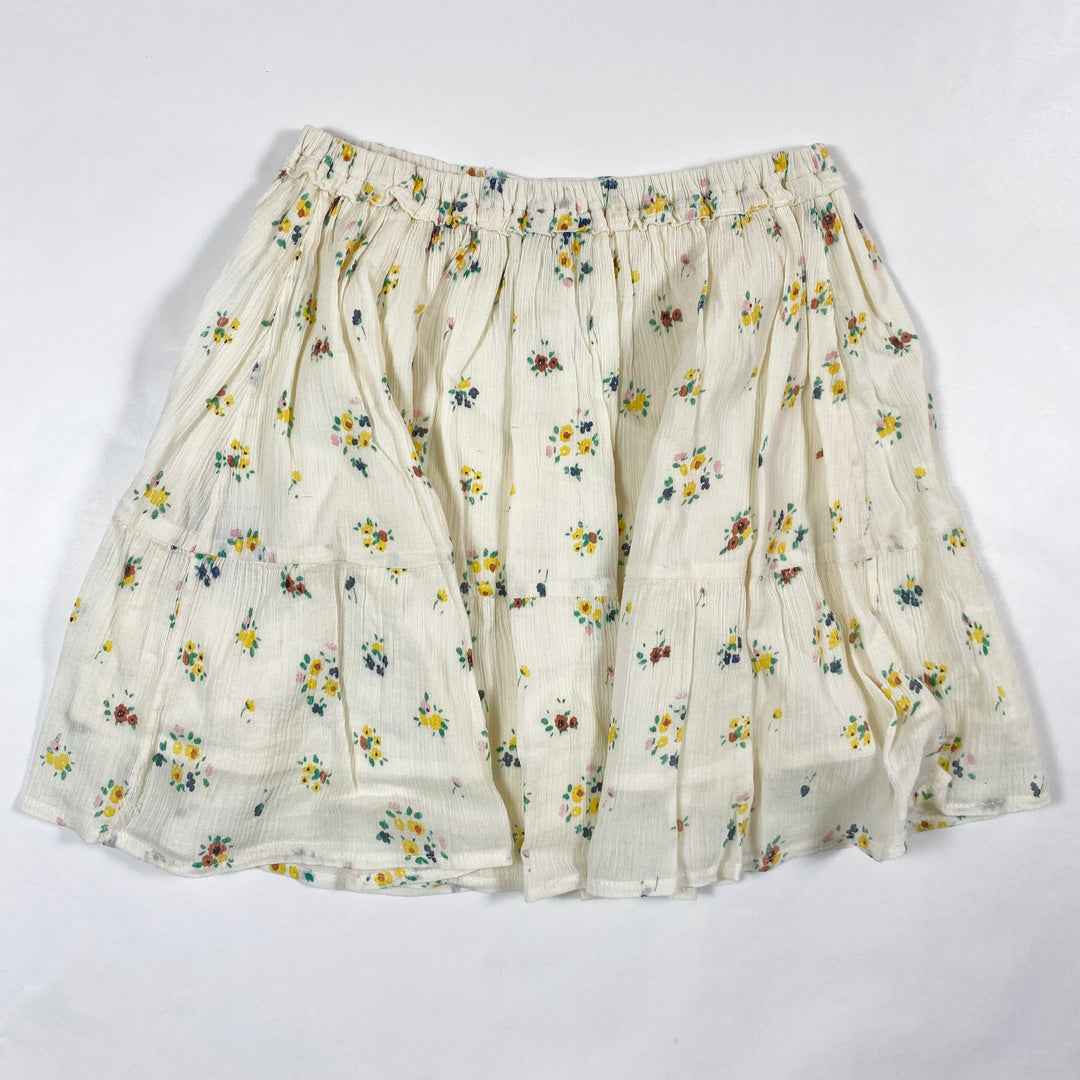 Emile et Ida off-white flower skirt 4A 3