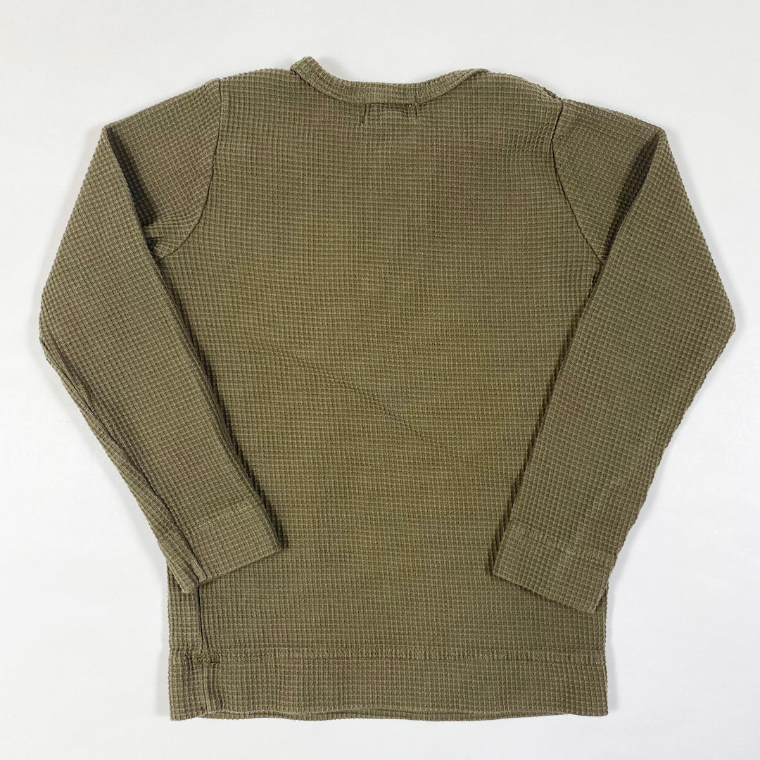 The Simple Folk olive waffle pullover 18-24M 3