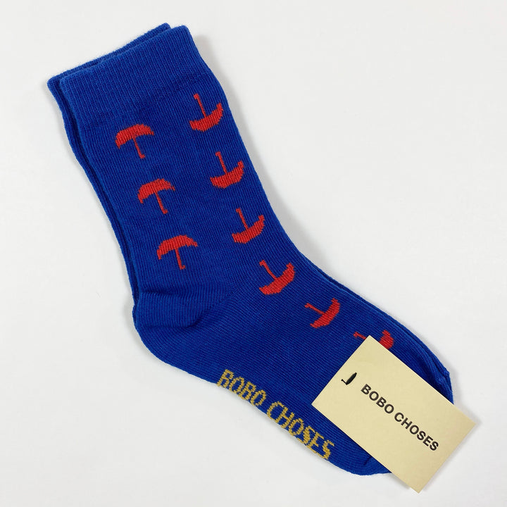 Bobo Choses Regenschirm Socken Blue Indigo Second Season versch. Grössen