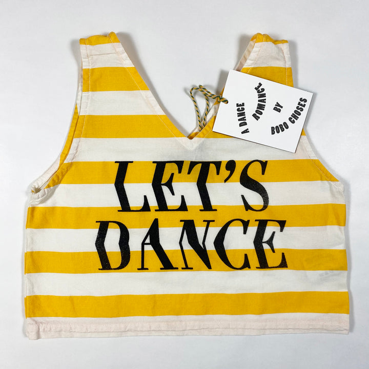 Bobo Choses yellow stripe let's dance top Second Season diff. sizes