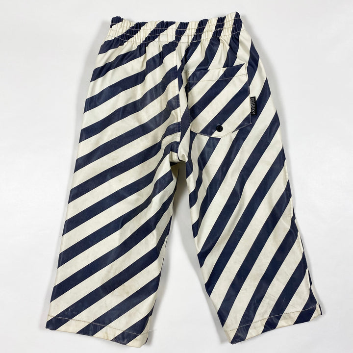 Gosoaky navy stripe rain trousers 86/92 2