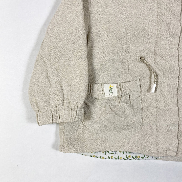 Zara beige hooded jacket 12-18M/86