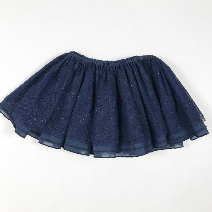 Livly blue ballerina skirt with glitter 6-9M