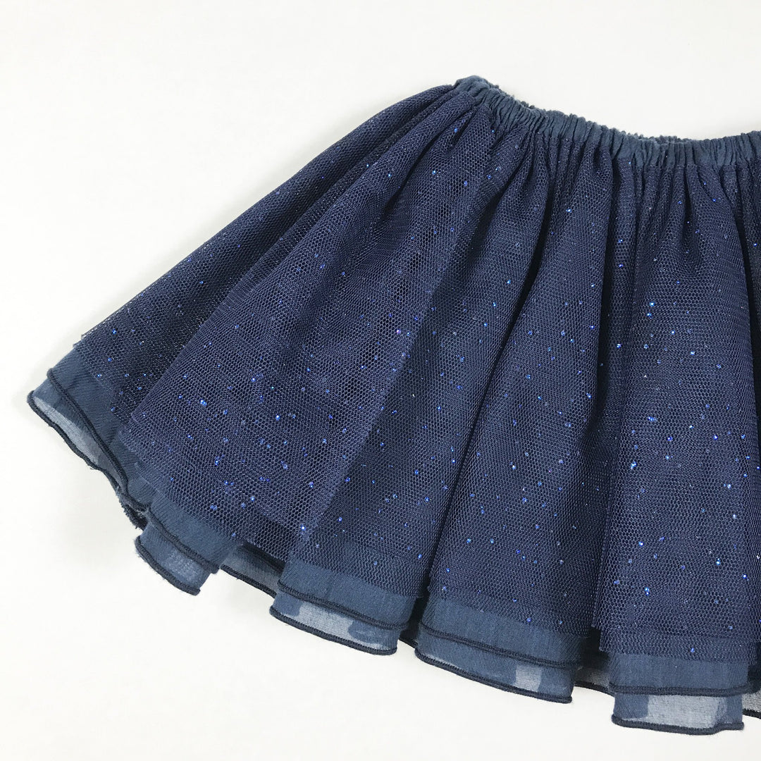 Livly blue ballerina skirt with glitter 6-9M