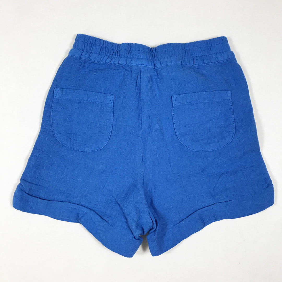 Bonton blue muslin shorts with pockets Second Season 2Y