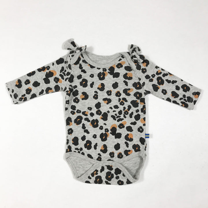 The Brand grey leopard long-sleeved body with matching leggings