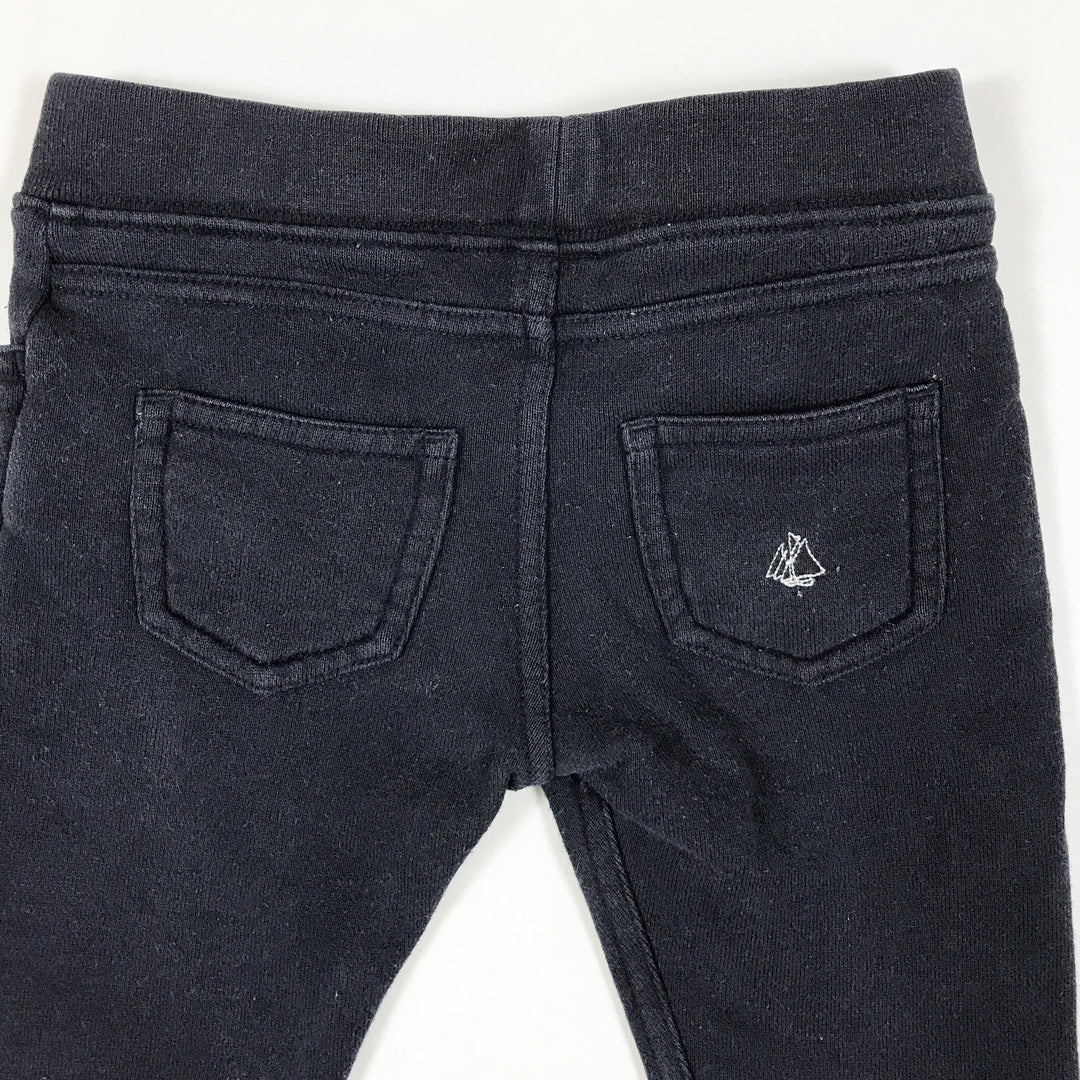 Petit Bateau blue sweatpants 12M/74