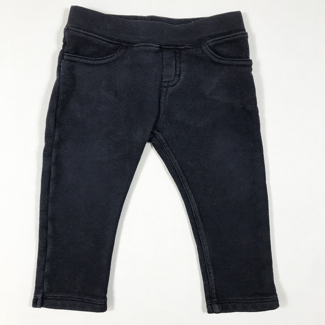 Petit Bateau blue sweatpants 12M/74