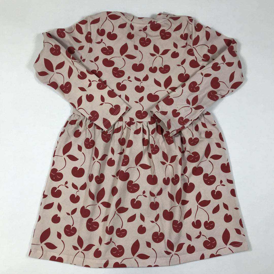 Livly beige cherry print long-sleeved dress 5Y/116