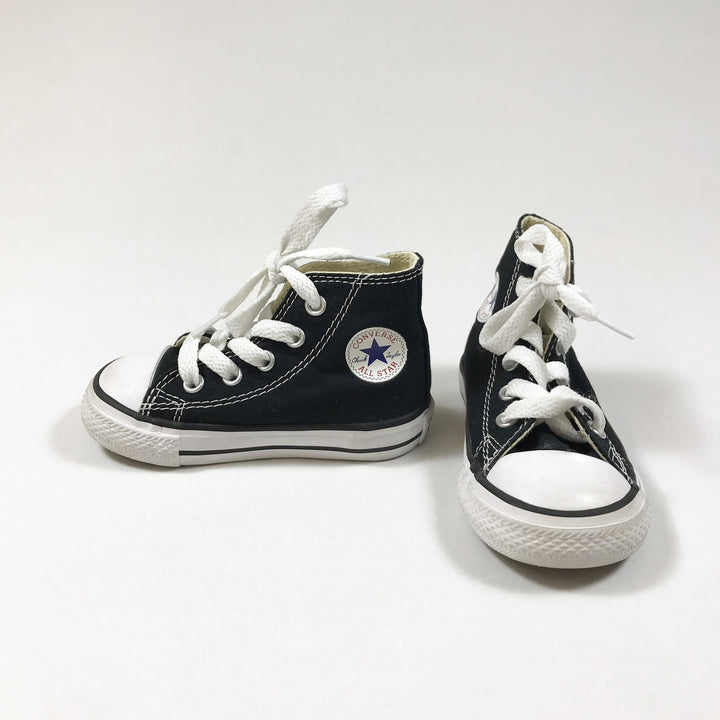 Converse black high-top sneakers 21