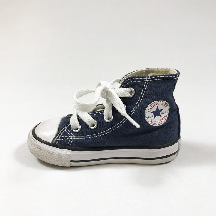 Converse navy high-top sneakers 21