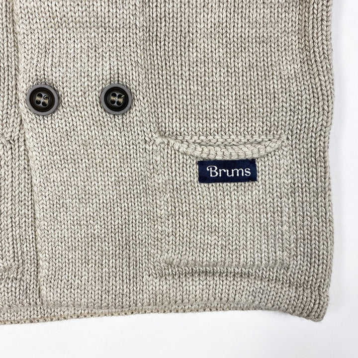 Brums hooded knit cardigan 6M