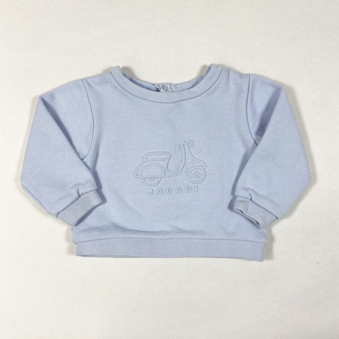 Jacadi baby blue vespa sweater