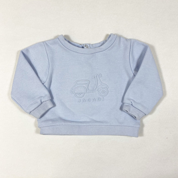 Jacadi baby blue vespa sweater