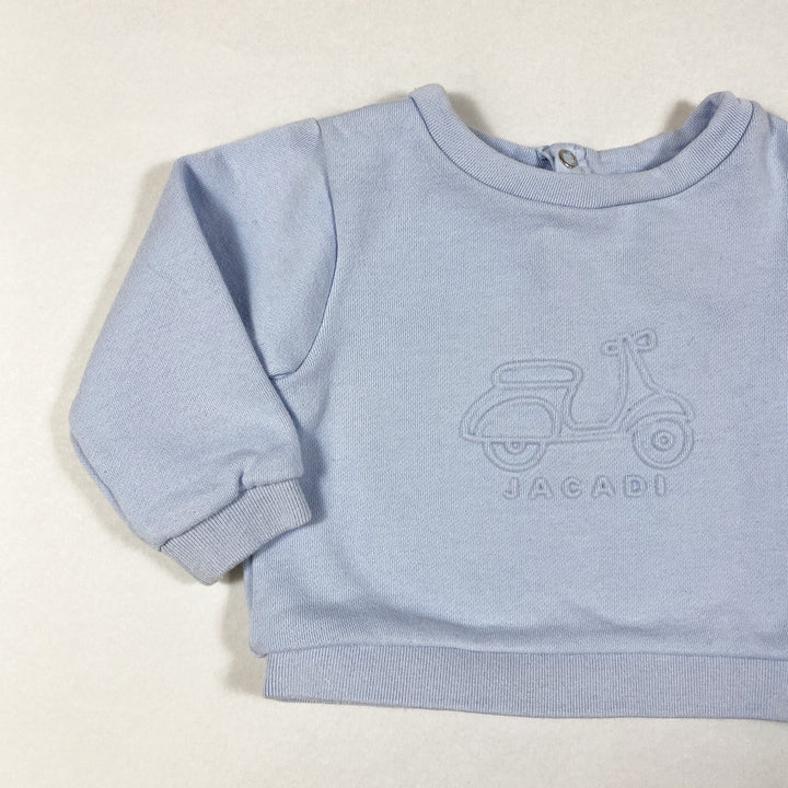 Jacadi baby blue vespa sweater