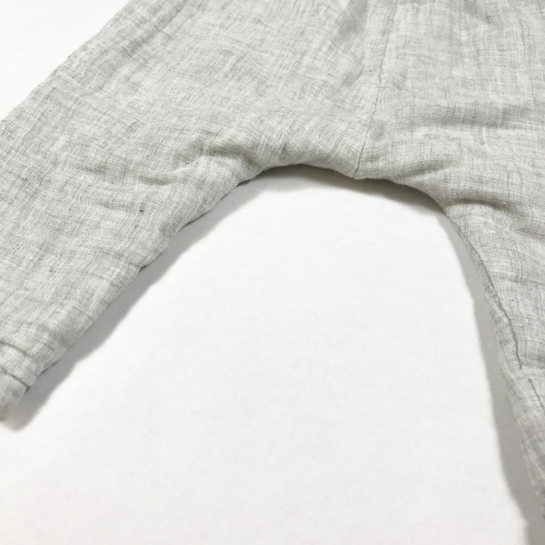 Zara grey trousers with braces 3-6M/68