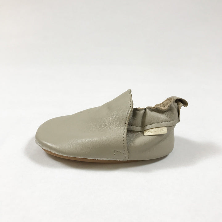 Boumy beige leather house shoes M