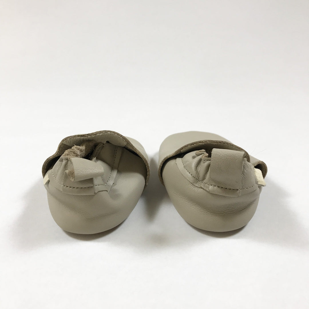 Boumy beige leather house shoes M