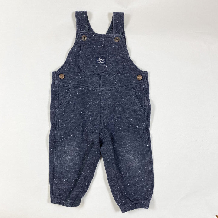 Oshkosh B'gosh navy jersey dungarees