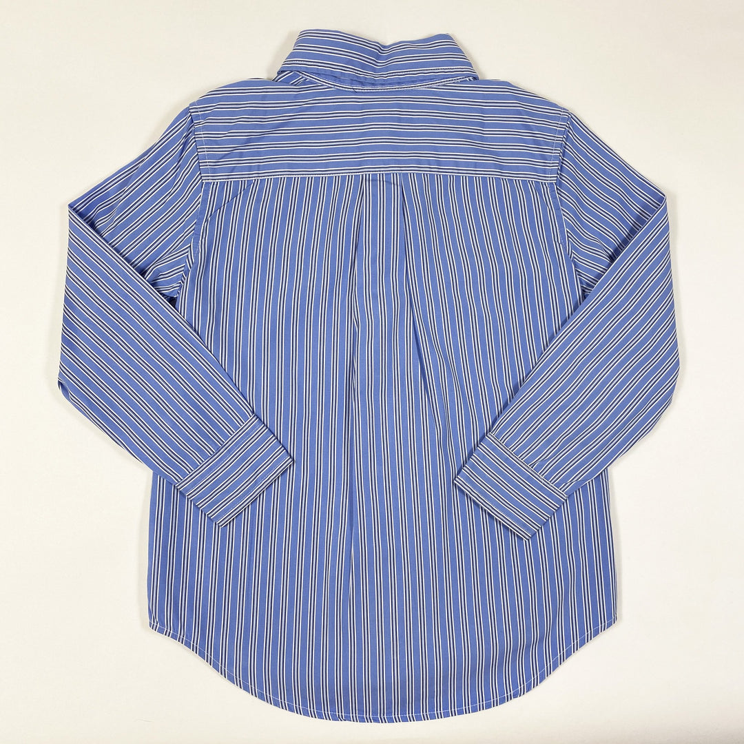 Ralph Lauren blue striped long-sleeved button down shirt 5Y