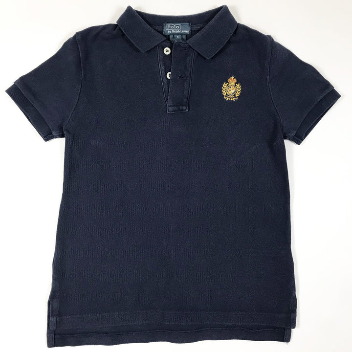 Ralph Lauren marineblaues Kurzarm-Polohemd 5Y