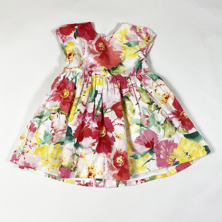 Ralph Lauren Kleid mit Aquarell-Blumendruck und passenden Bloomer 6M