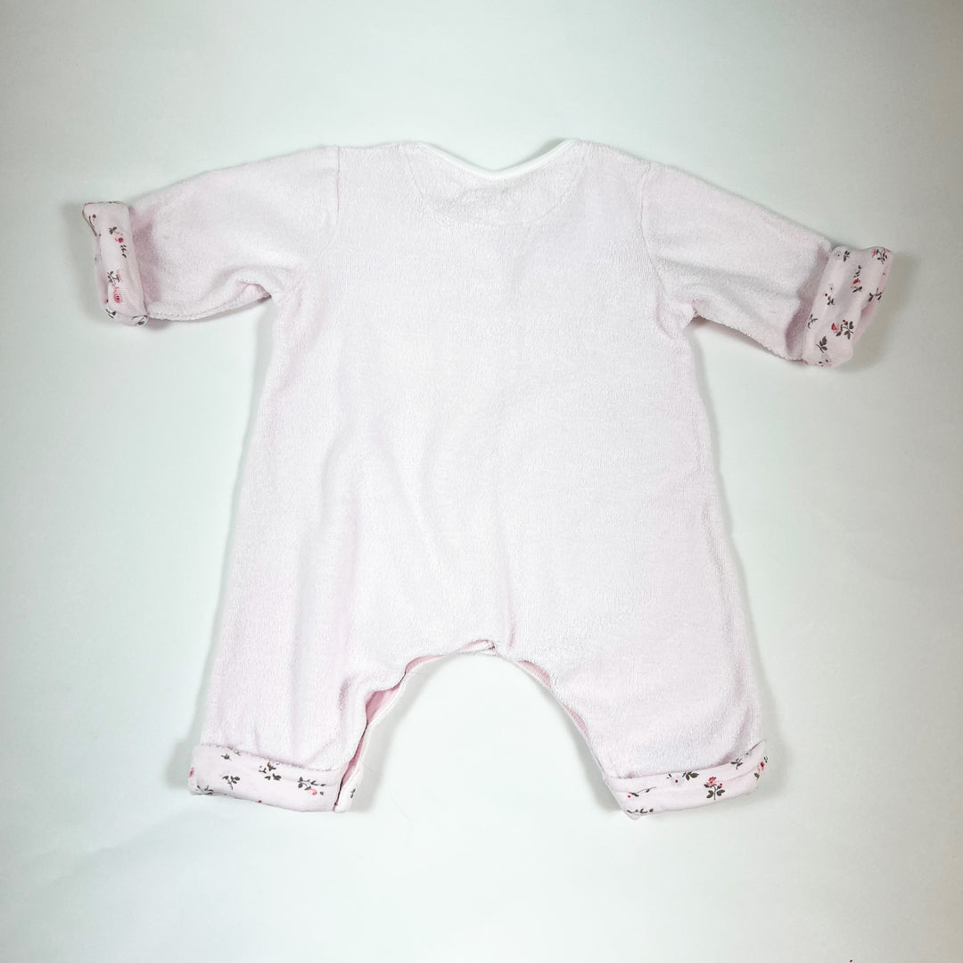 Petit Bateau pink terry pyjama 1M/54