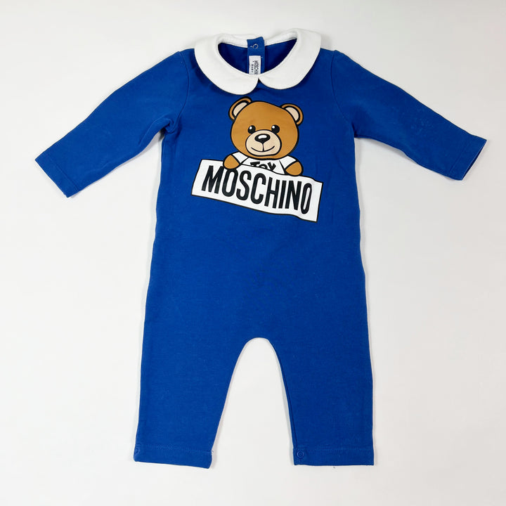 Moschino blauer Bär Overall 3-6M/60